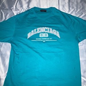 MEN'S MAISON BALENCIAGA T-SHIRT LARGE FIT IN BLACK